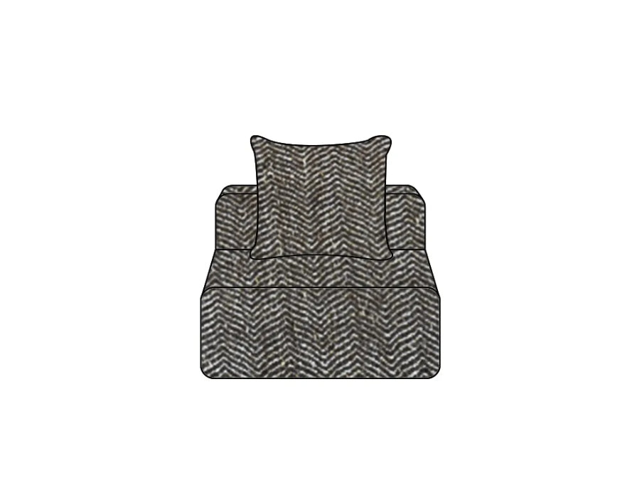 Hoes Voor De Solo Urban Bank Chevron Noir
