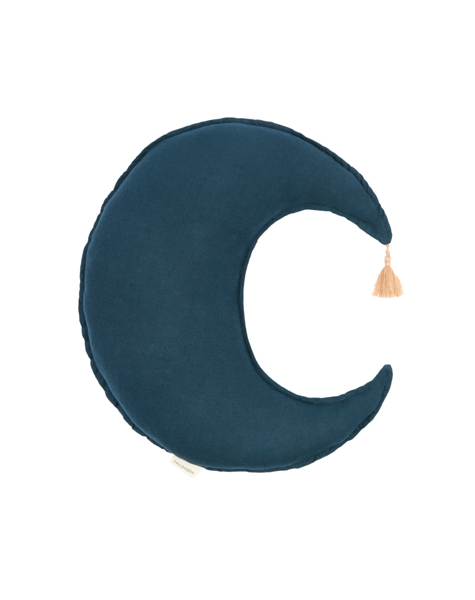 Moon Cushion Deep Blue