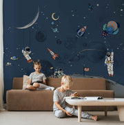 Mural Into The Galaxy Dark
