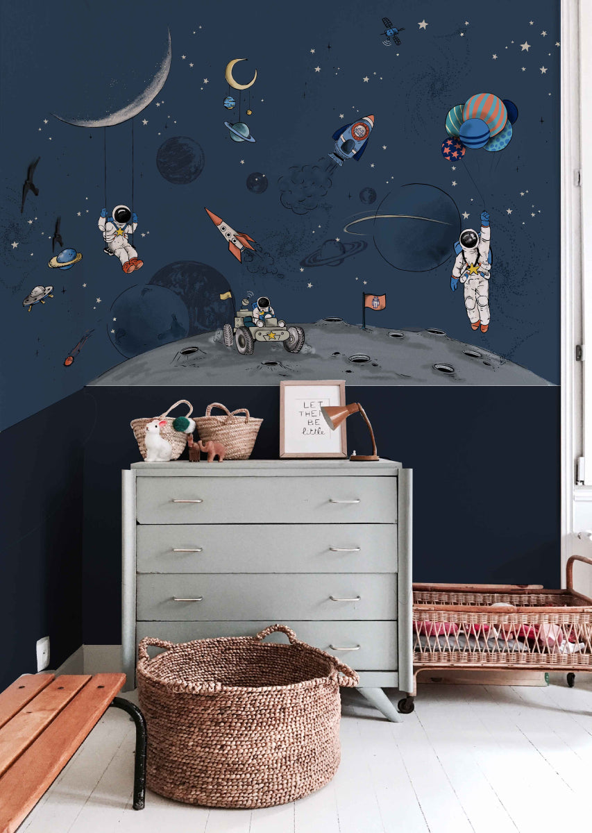 Mural Into The Galaxy Dark