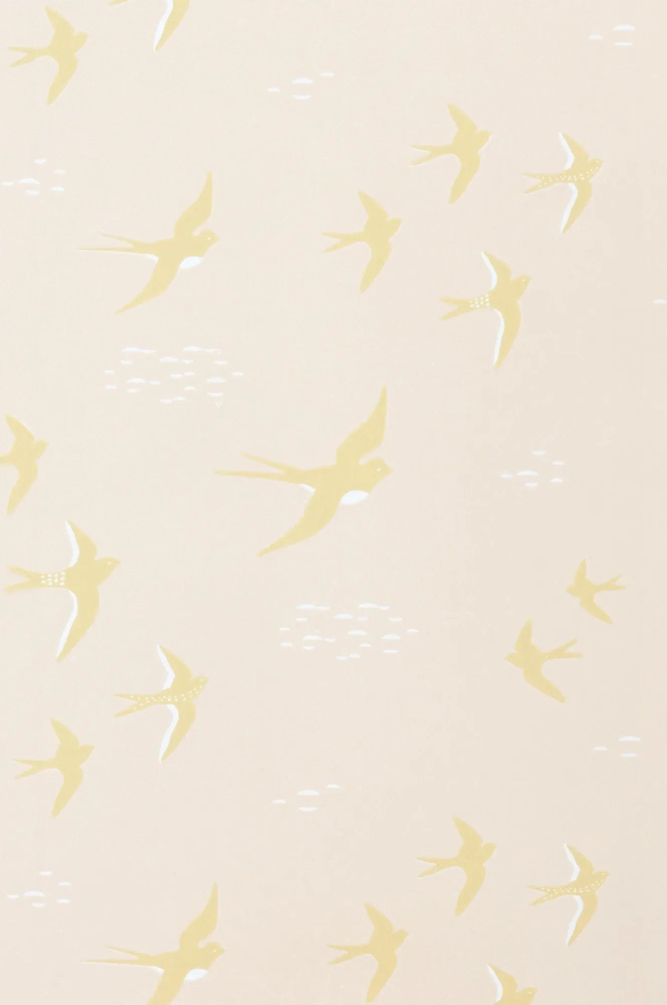 Majvillan Follow the wind sunny pink behang sfeerbeeld kinderkamer detail