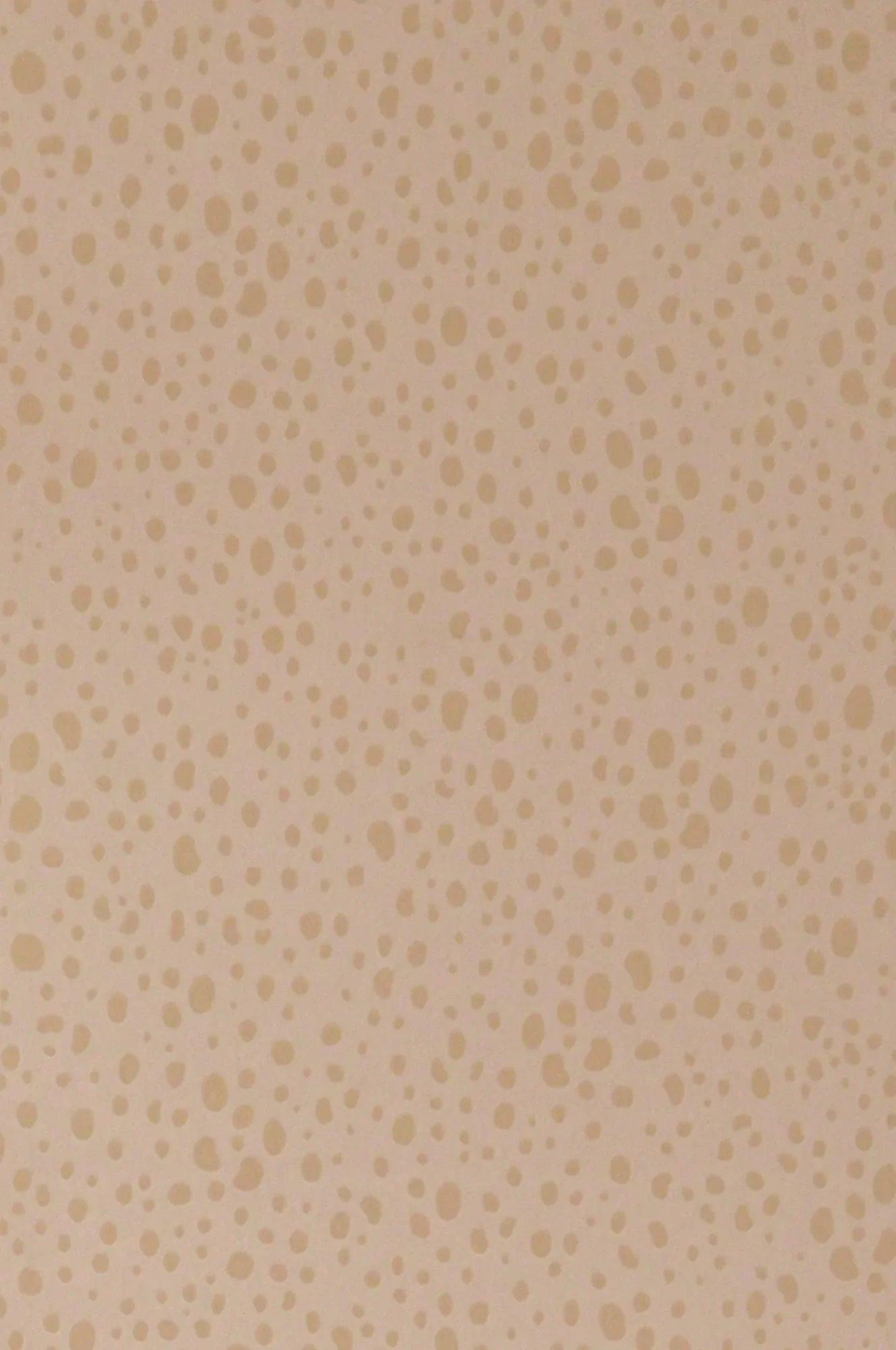Majvillan Animal dots dusty peach behang sfeerbeeld kinderkamer detail