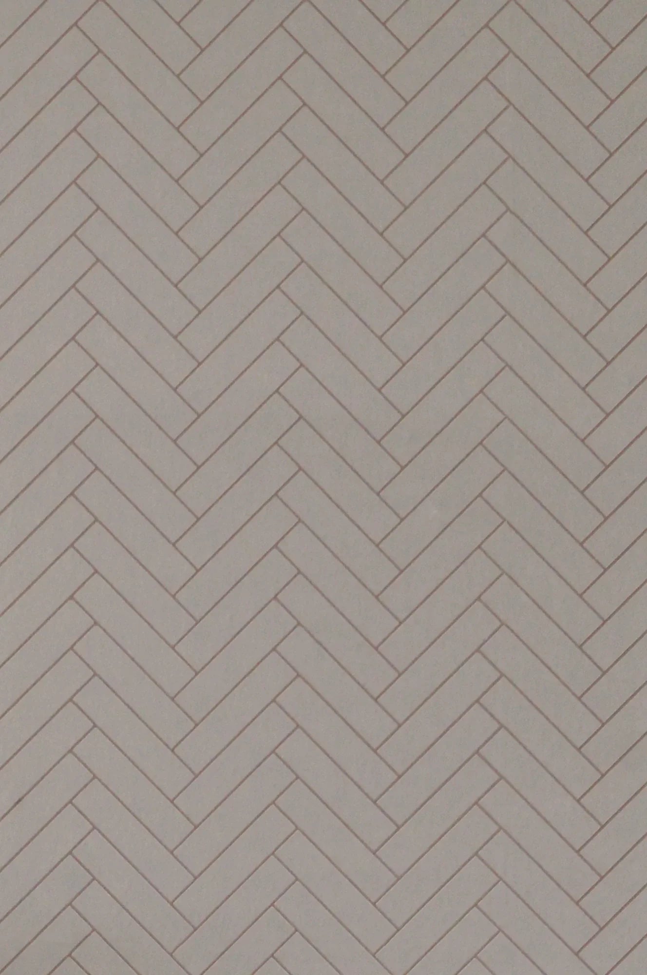 Majvillan Herringbone greige blue behang sfeerbeeld kinderkamer detail
