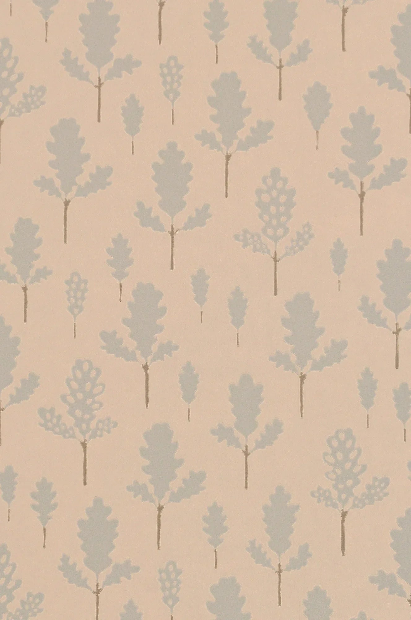 Majvillan Oak nature beige behang sfeerbeeld kinderkamer detail