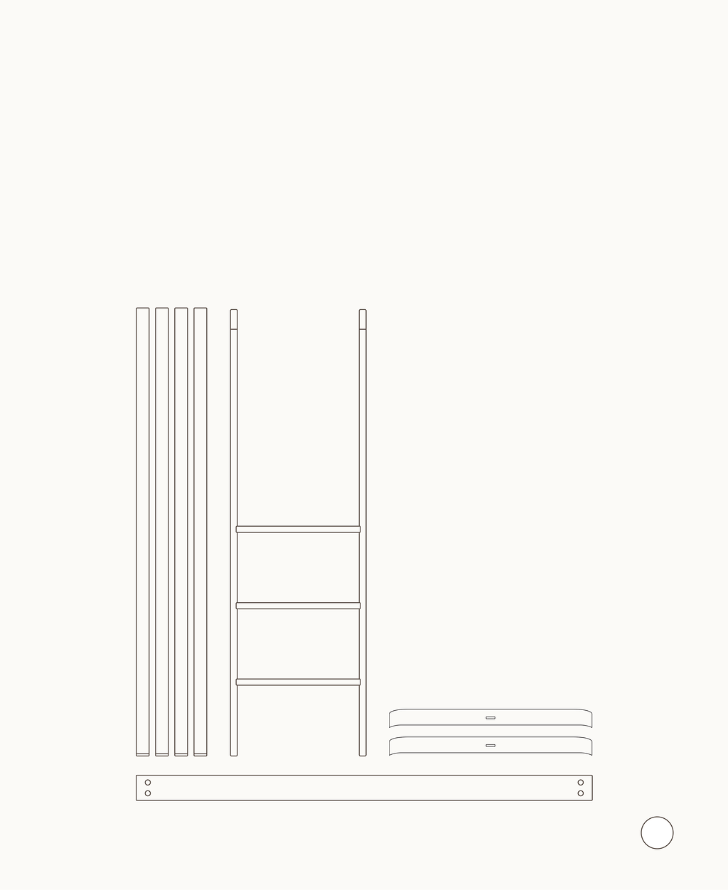 Mini+ cot bed incl. junior kit to low loft bed, white