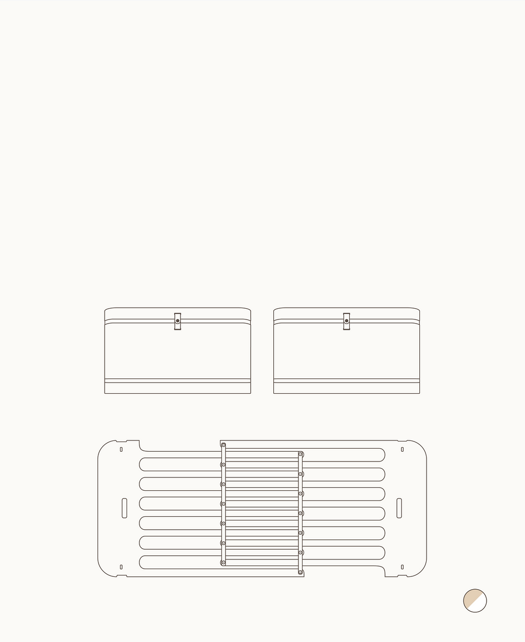 Mini+ sibling kit (additional parts to Mini+ cot bed incl. junior kit, white/oak and white)