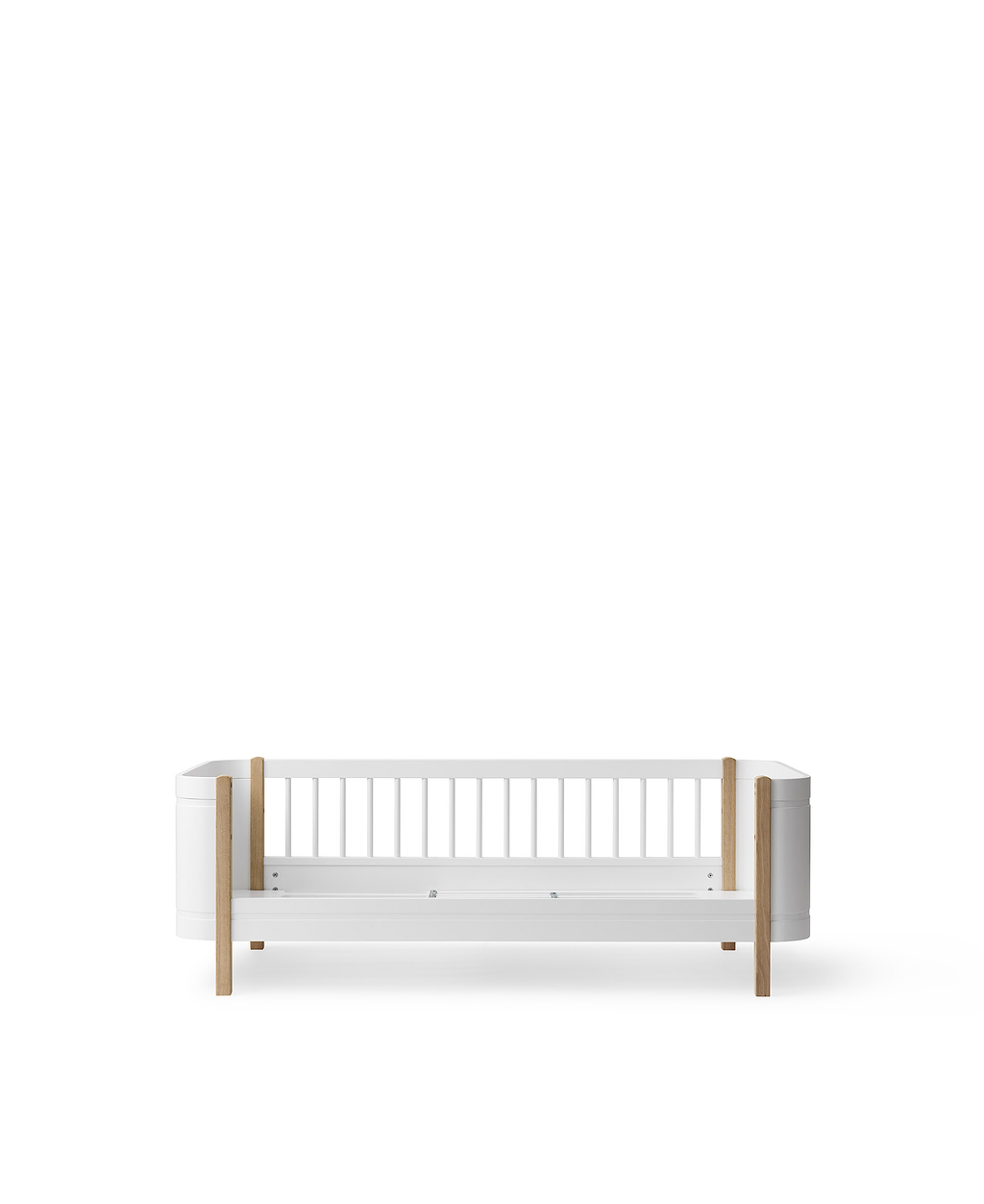 Wood Mini+ Junior Bed White/oak