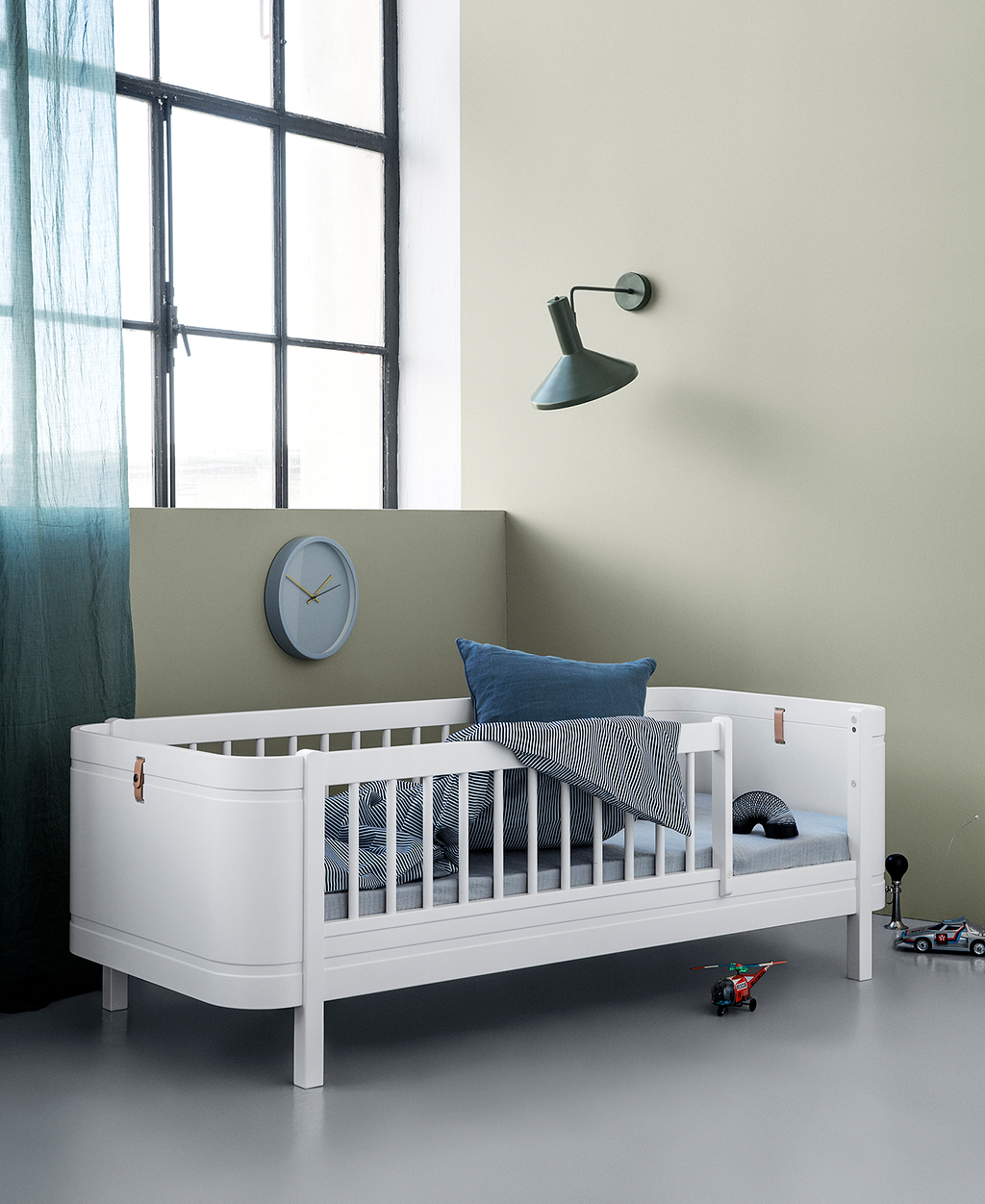 Wood Mini+ Junior Bed White
