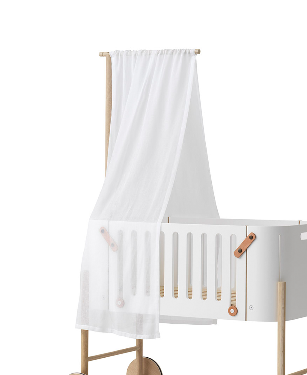 Bed Canopy For Co-sleeper White