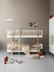 Wood Storage - Wardrobe 3 Doors White-oak
