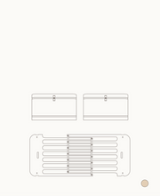 Mini+ sibling kit (additional parts to Mini+ cot bed incl. junior kit, oak)