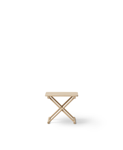 Camp Bed Table Low Oak