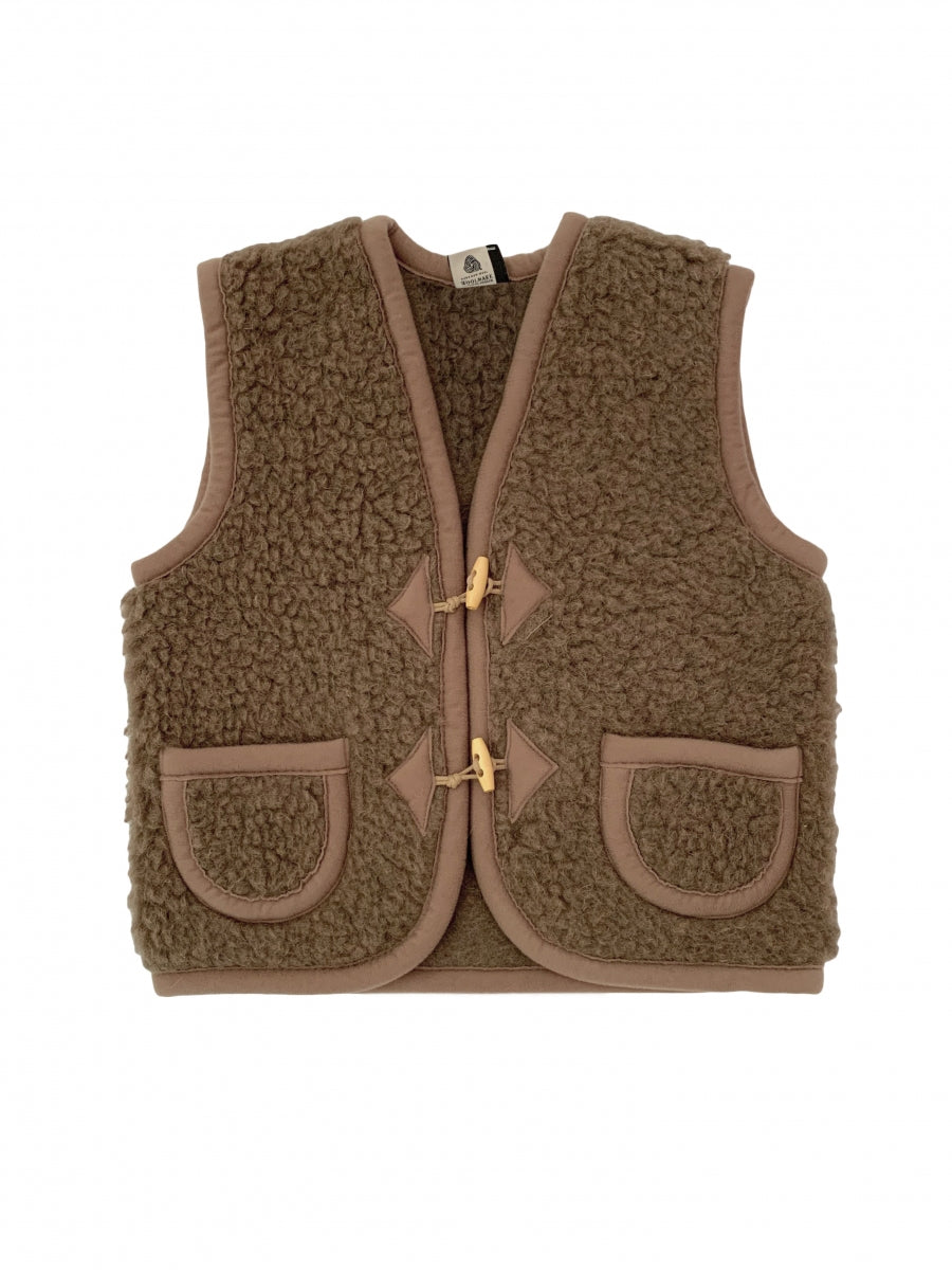 Bodywarmer Alpen-bark