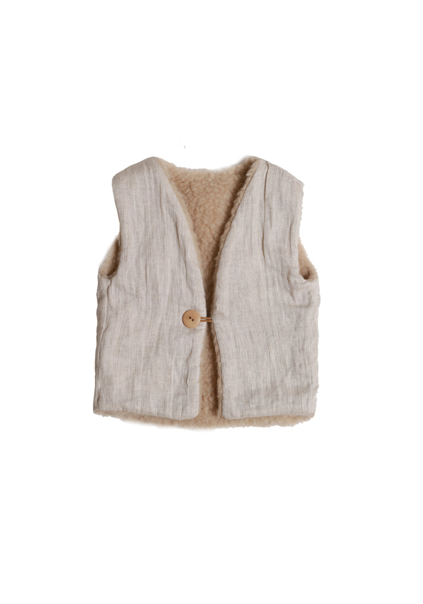 Exclusief Bodywarmer Vest Beige