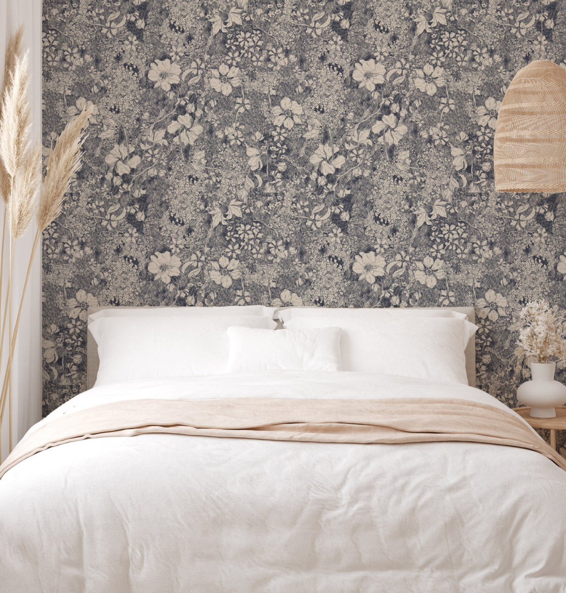 Amelia Flower Navy