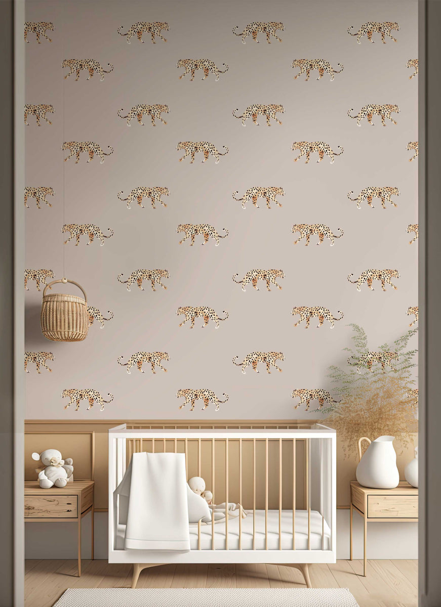 Behang Leopard Nude