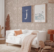 Donna Floral Beige