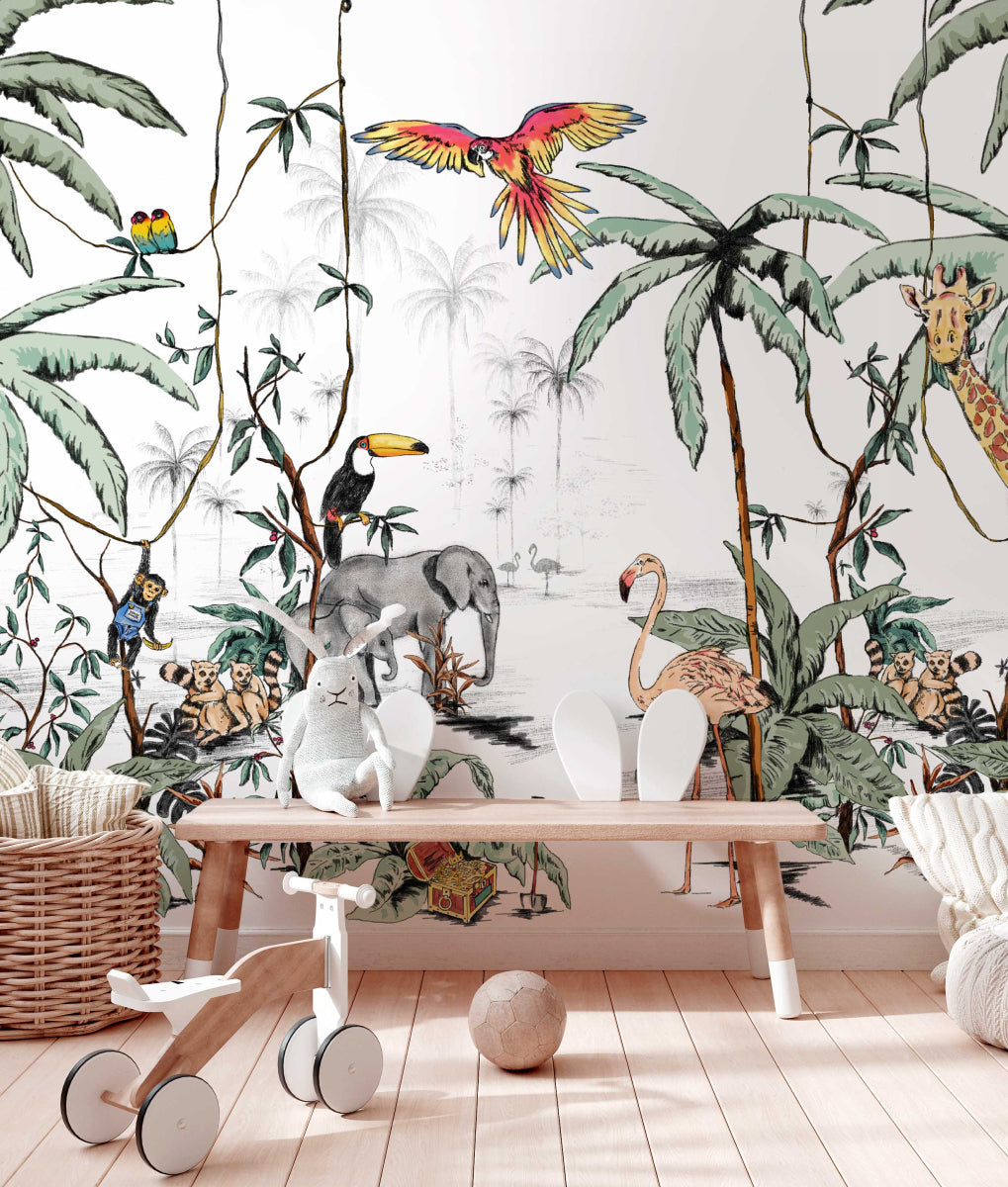 Mural Jungle Tonal
