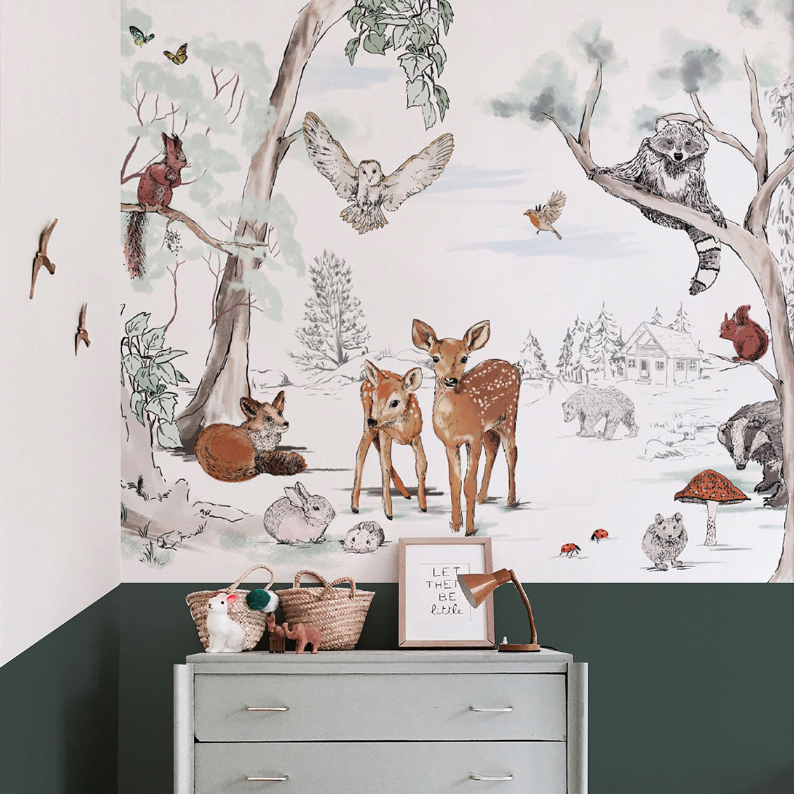 Mural Magical Forest