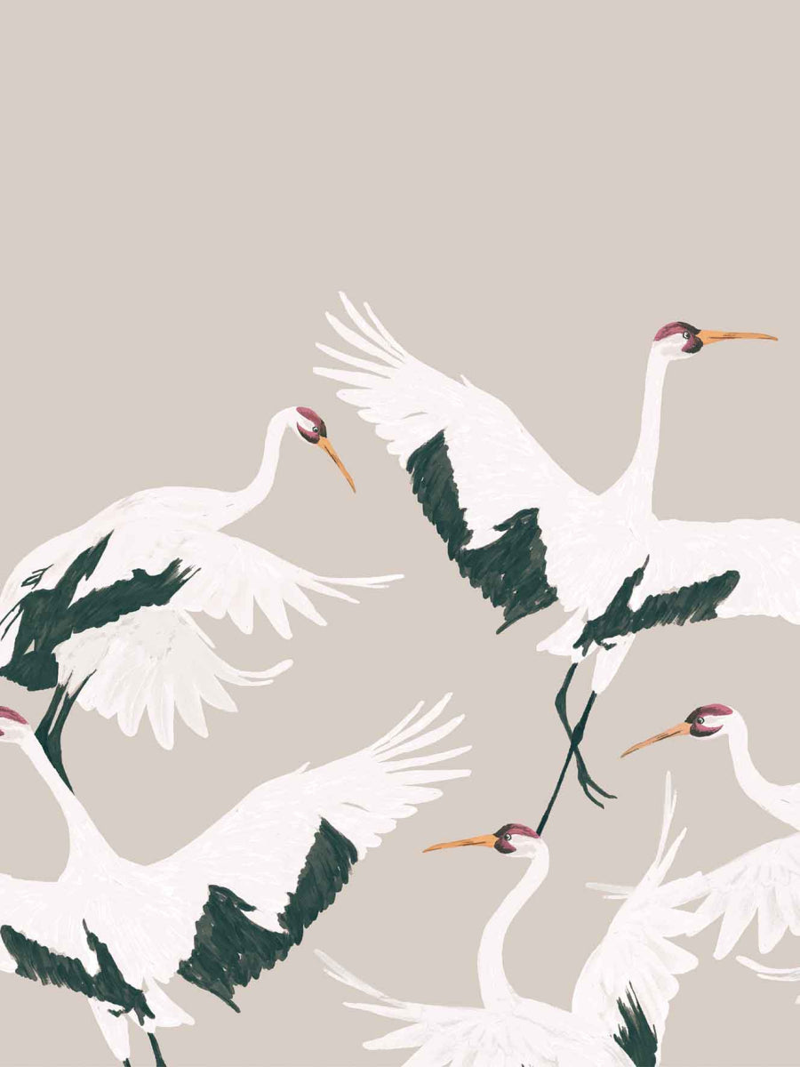 Mural Stork Nude