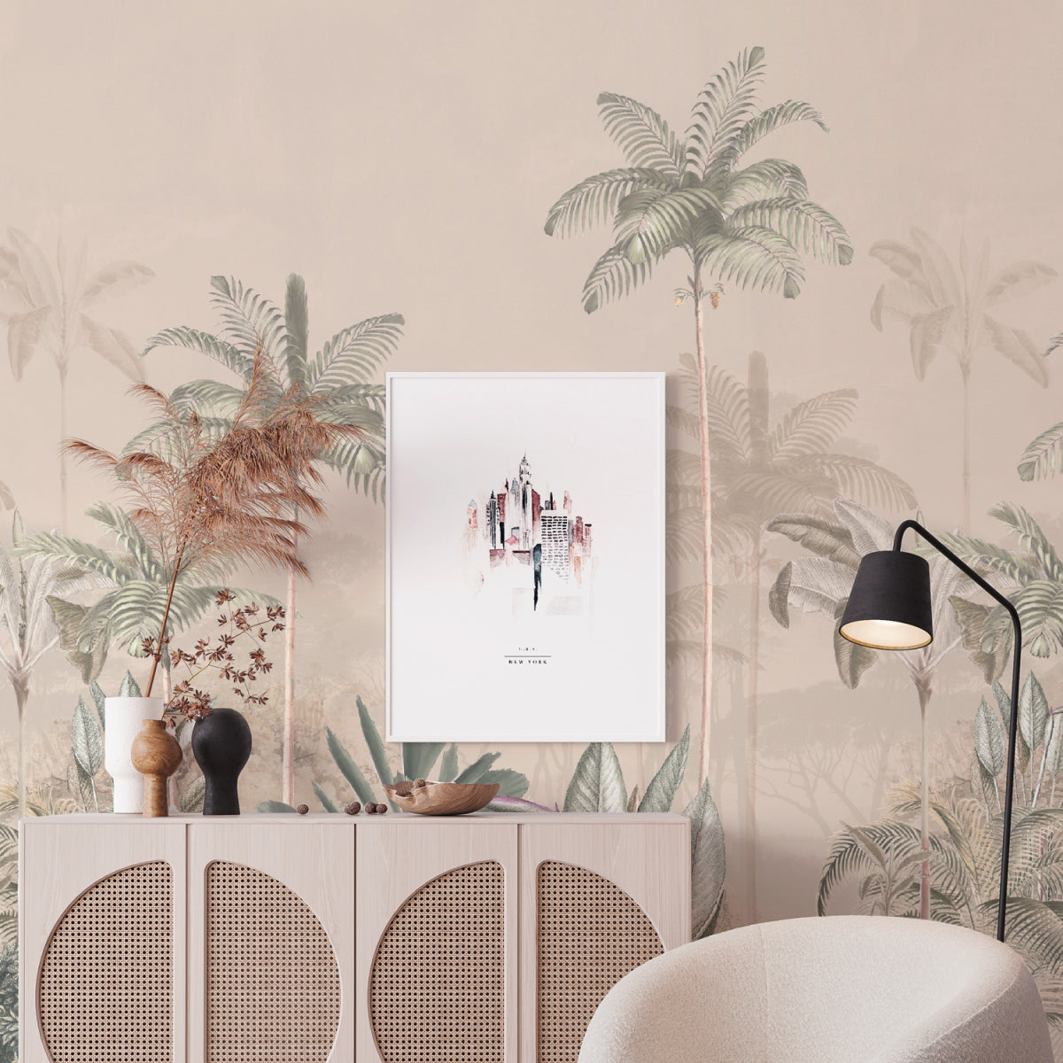 Mural Tropical Wilderness Soft