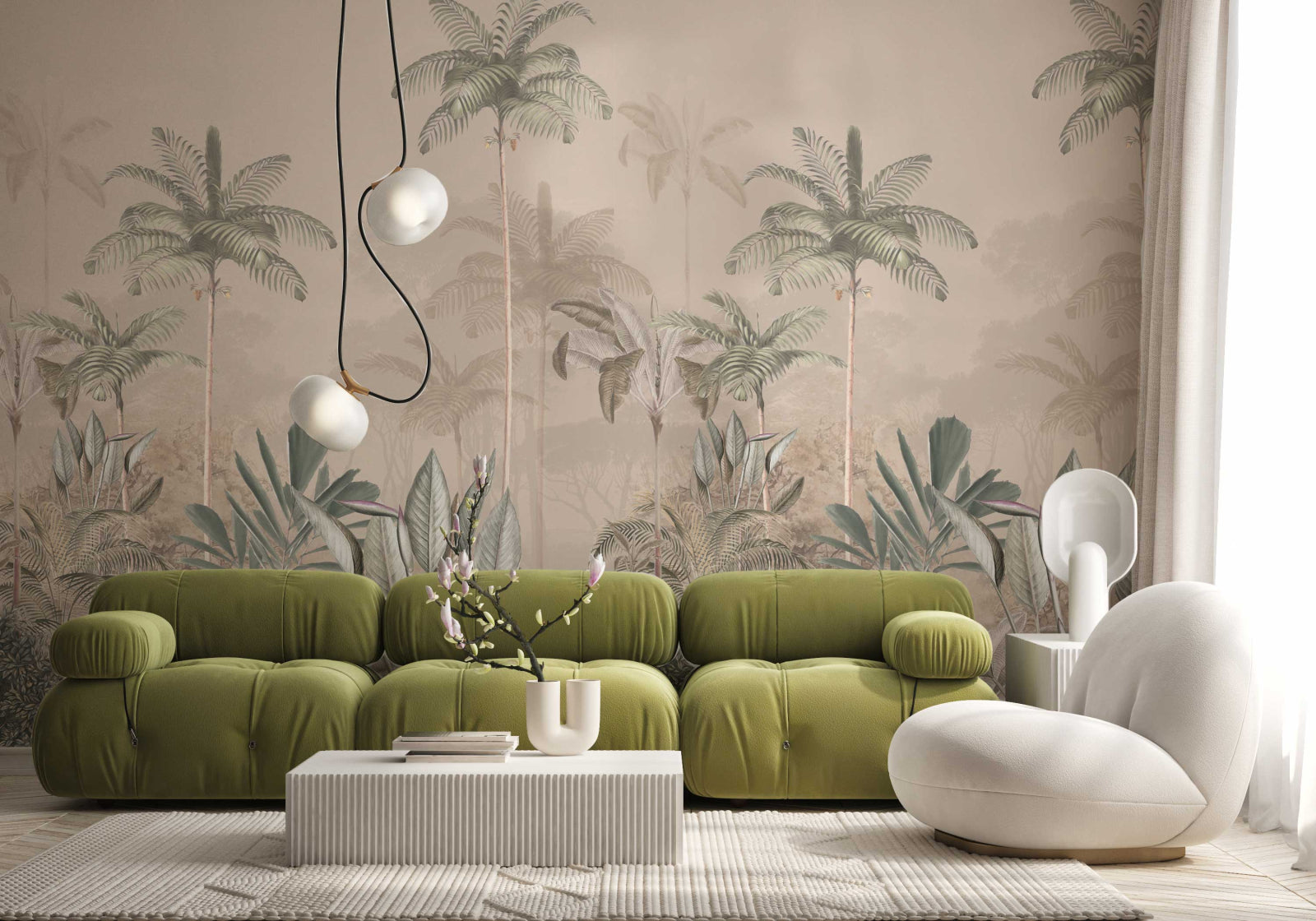 Mural Tropical Wilderness Soft