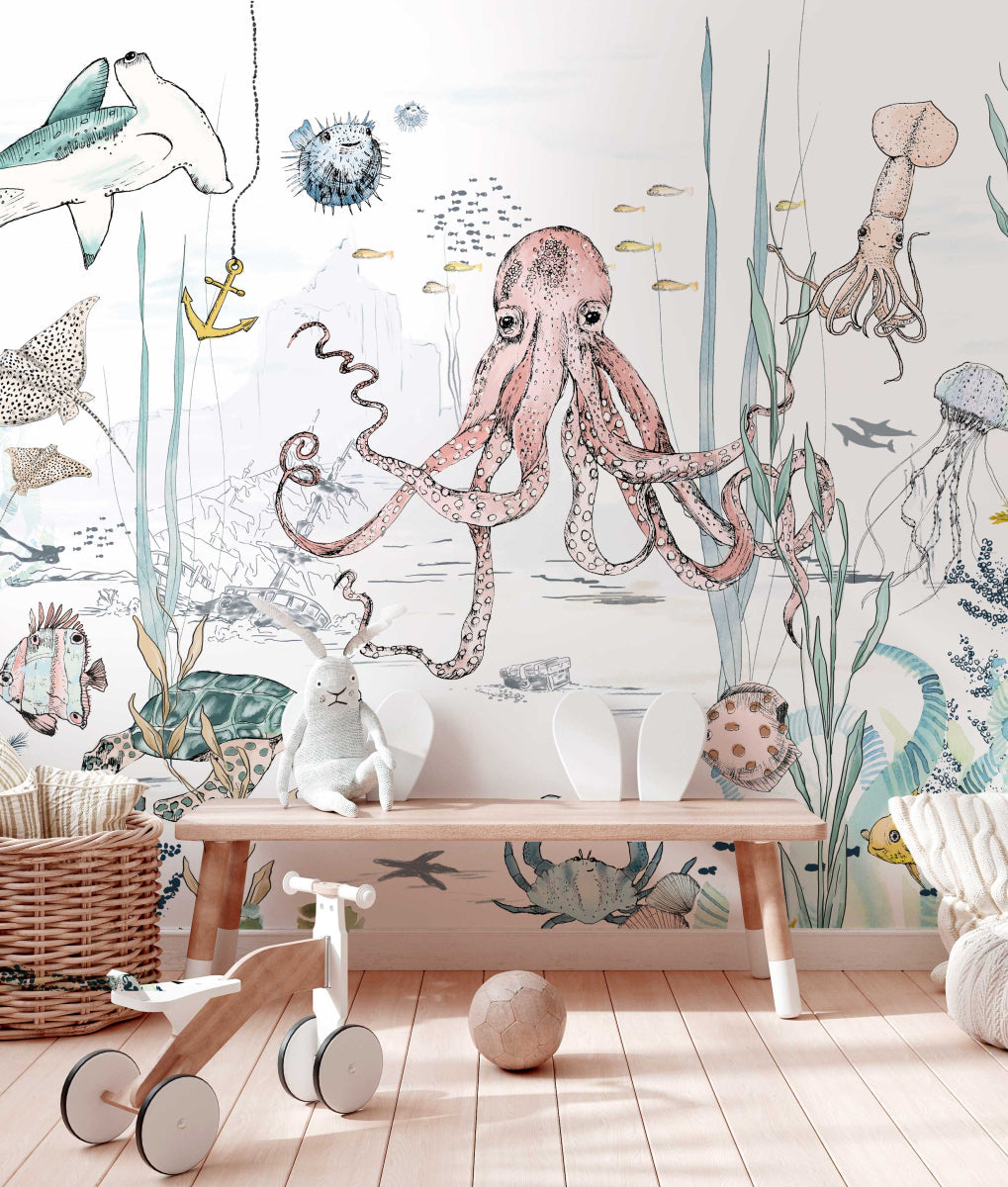Mural Underwater Wonders