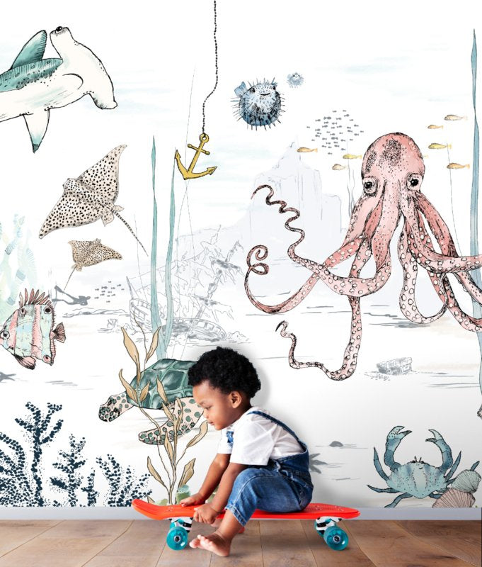 Mural Underwater Wonders