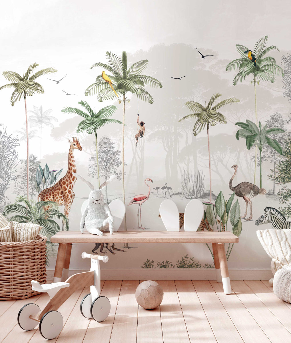 Mural Wildlife's Playground