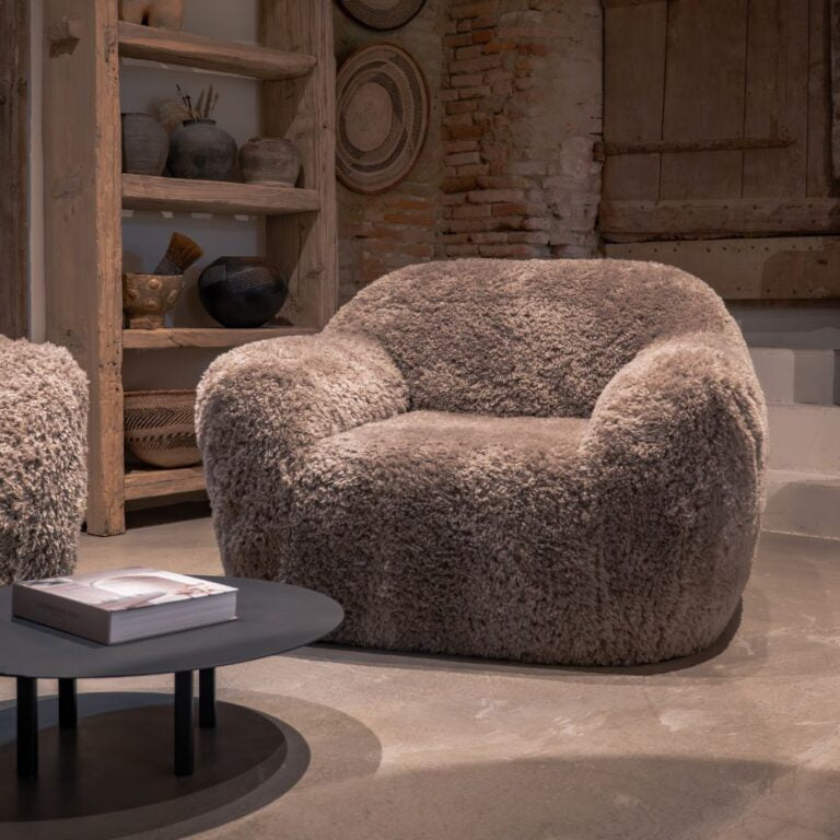 Doodle Fauteuil Van Imitatiebont