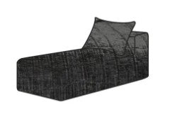 Hoes Voor De Slow Chill Crumpled Velvet Anthracite