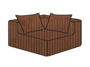 Hoes Voor De Slow Coin Hoekbank Velours Ribcord Hazel