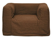 Hoes Voor De Slow Cub Fauteuil Linnen Steppe