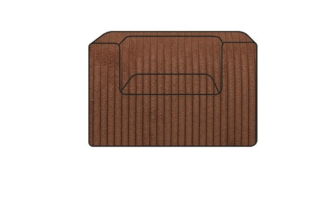 Hoes Voor De Slow Cub Fauteuil Velours Ribcord Hazel