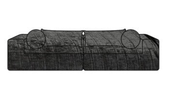 Hoes Voor De Slow Familybank Crumpled Velvet Anthracite