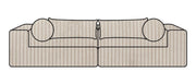 Hoes Voor De Slow Familybank Velours Ribcord Ivory