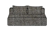 Hoes Voor De Slow Geek Bank Chevron Noir