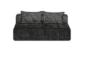 Hoes Voor De Slow Geek Bank Crumpled Velvet Anthracite