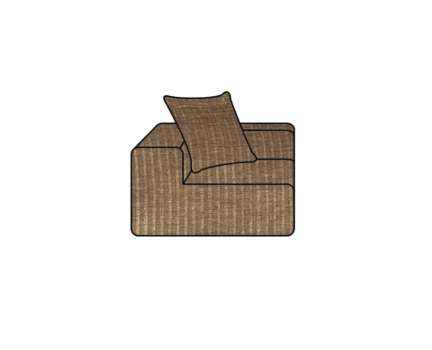 Hoes Voor De Urban Coin Hoekbank Corduroy Sepia