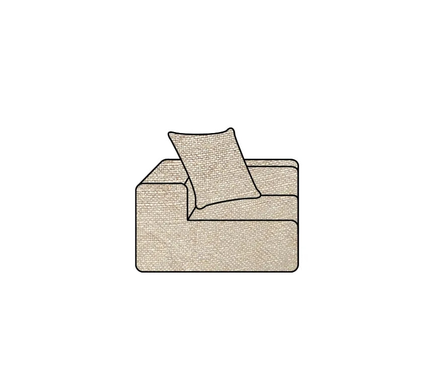 Hoes Voor De Urban Coin Hoekbank Linnen Large Canvas