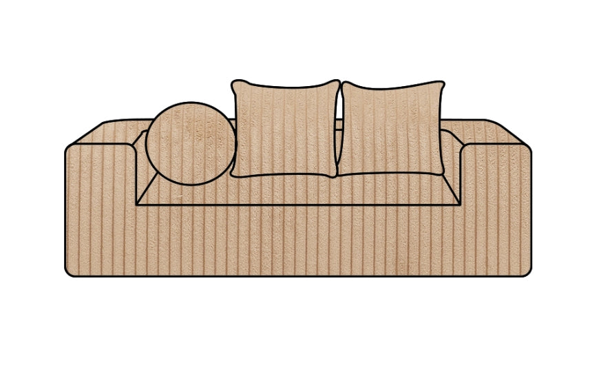 Hoes Voor De Urban Coopl Bank Ribcord Sand