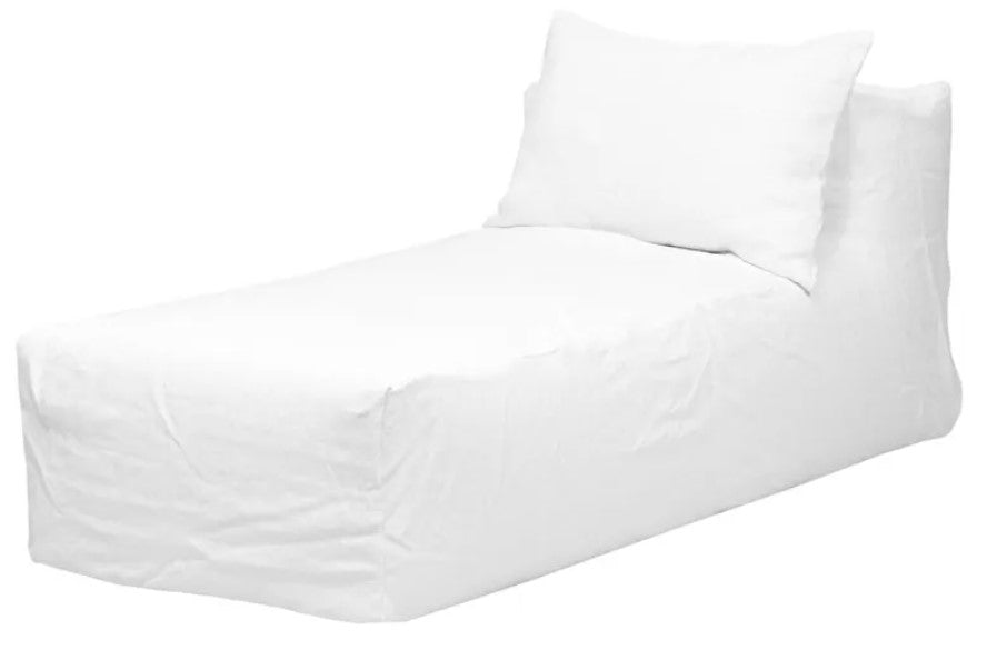 Slow Chill Chaise Longue Linnen Blanc