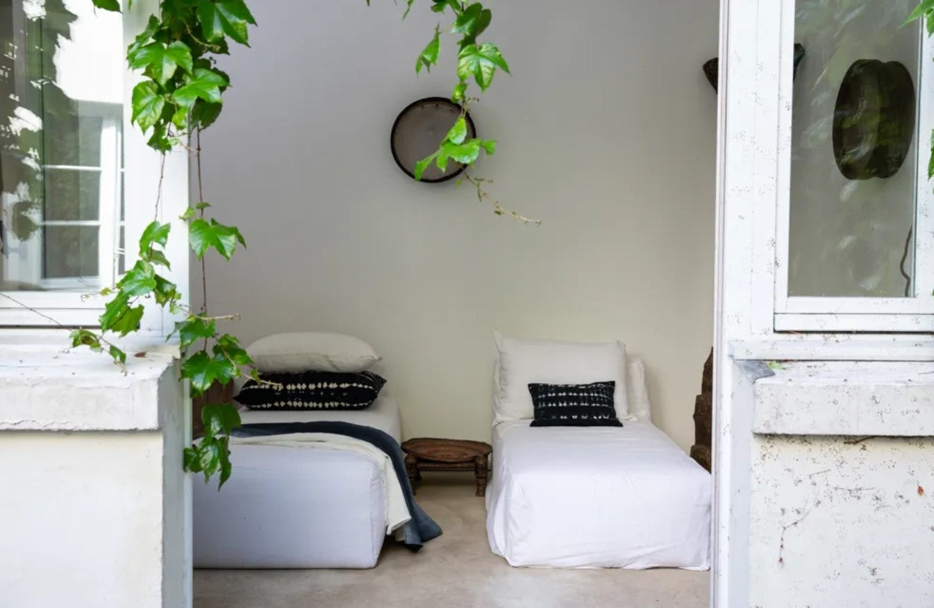 Slow Chill Chaise Longue Linnen Kaki