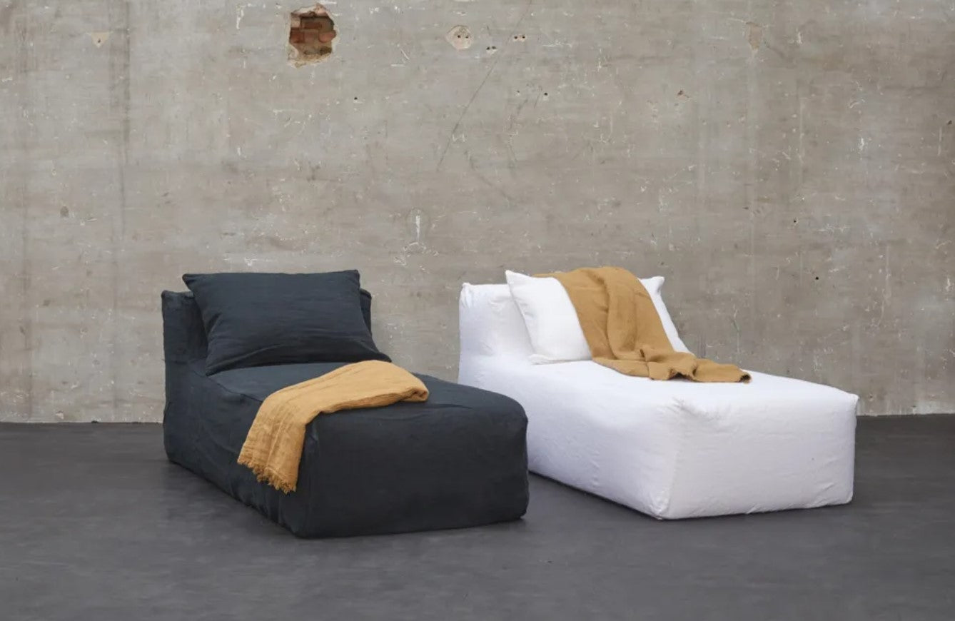 Slow Chill Chaise Longue Linnen Naturel