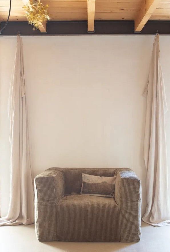 Slow Cub Fauteuil Linnen Blanc