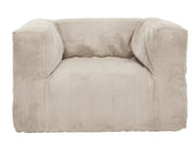Slow Cub Fauteuil Velours Ribcord Ivory