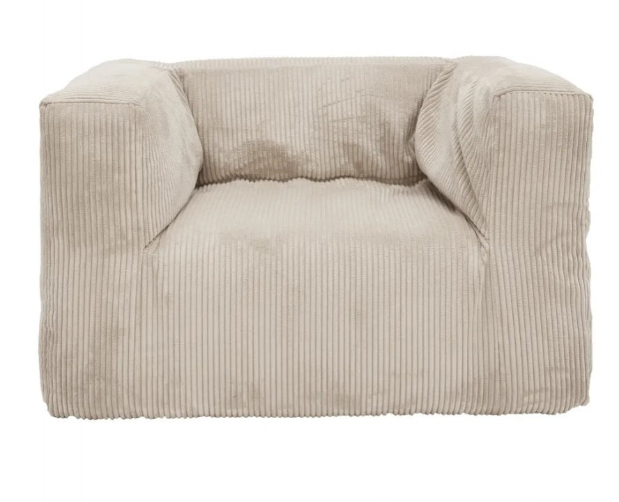 Slow Cub Fauteuil Velours Ribcord Ivory