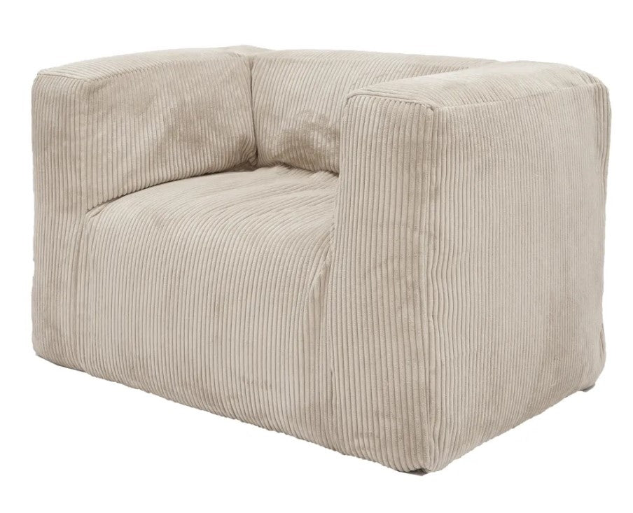 Slow Cub Fauteuil Velours Ribcord Ivory