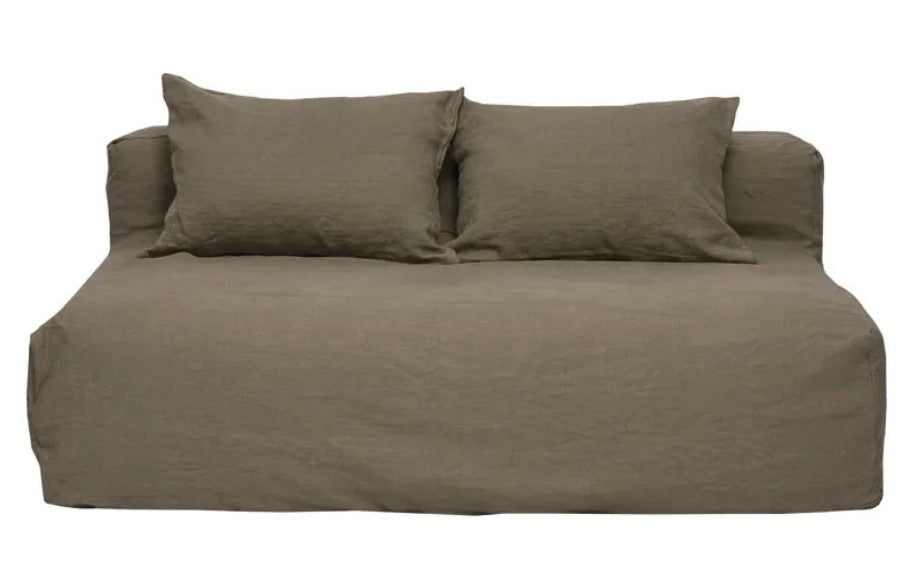 Slow Geek Bank Linnen Kaki