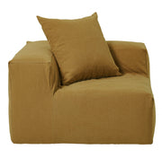 Urban Coin Linnen Hoekbank Butternut